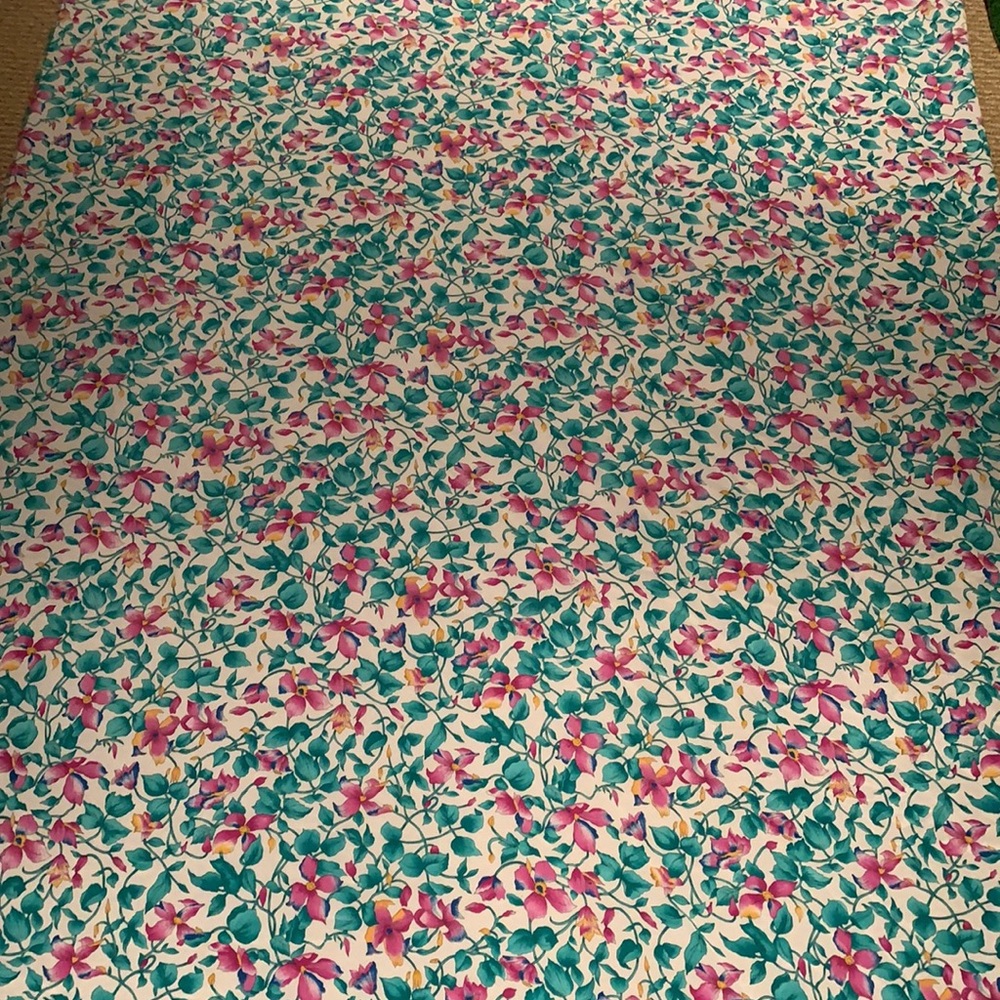 Floral Polyester Fabric - Picture 3 of 6